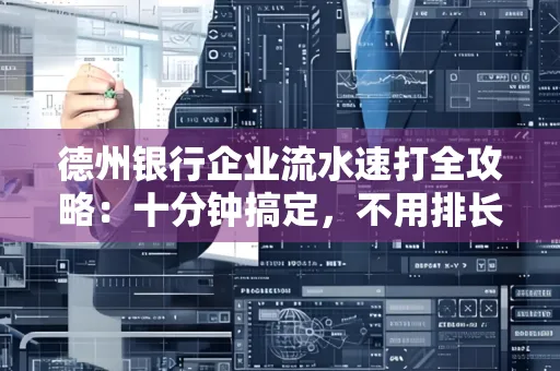 德州银行企业流水速打全攻略：十分钟搞定，不用排长队！