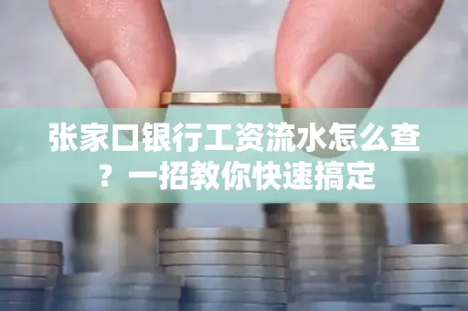 张家口银行工资流水怎么查？一招教你快速搞定