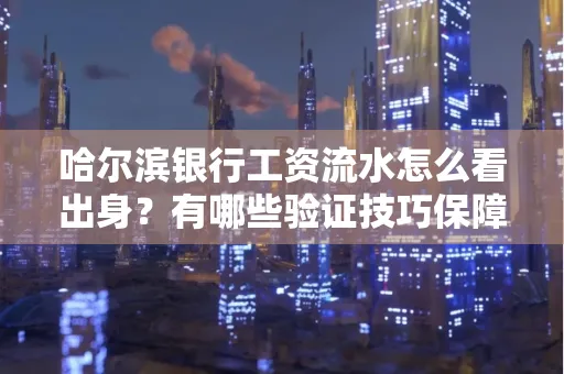 哈尔滨银行工资流水怎么看出身？有哪些验证技巧保障贷款过关？